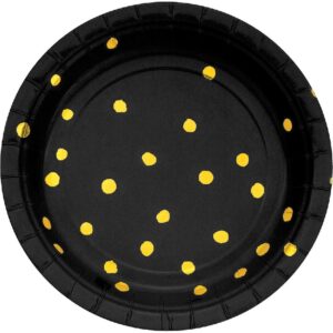 Black Velvet 7" Plates