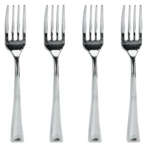 Forks Mini Metallic Silver