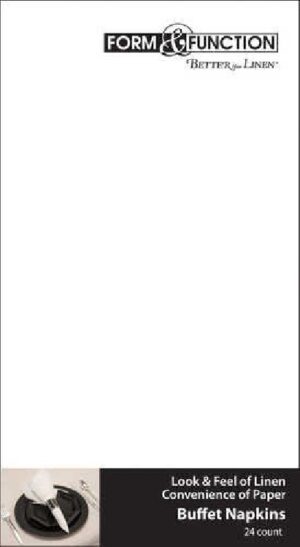 Airlaid White Buffet Napkins 12ct