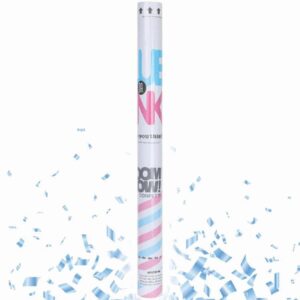 24" Blue Confetti Cannon