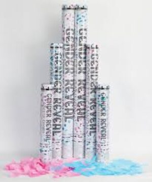 18" Blue Confetti Cannon