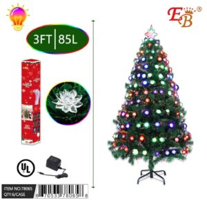 3' Led Christmas Tree W/Lights