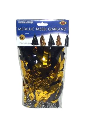 Metallic Tassel Garland 8FT