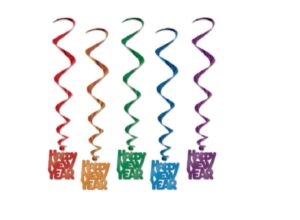 Happy New Year Whirls 6CT