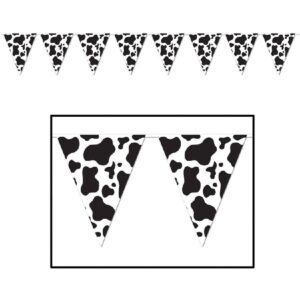 Cow Print Banner