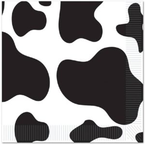 Cow Print Lunch Napkins