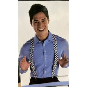 Dad Suspenders Blue