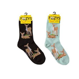 Baby Deer Adult Socks