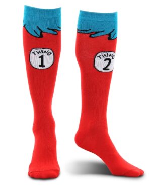 Thing 1/2 Socks Child