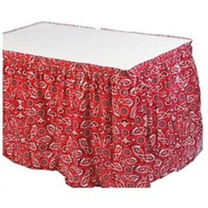 Bandana Table Skirt