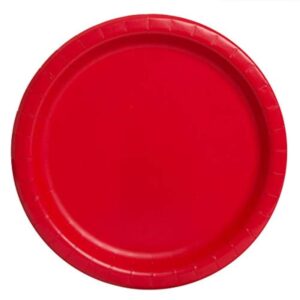 Ruby Red 7" Plates 20CT
