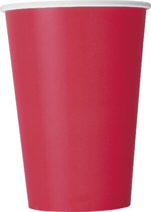Ruby Red 12 Oz. Cups