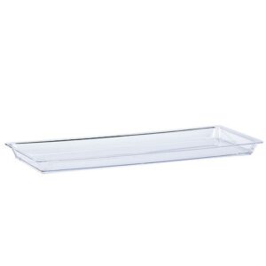 Clear 5.5"X13.5" Mini Tray 2CT