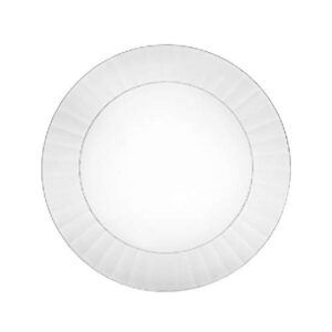 Clear 7.5" Deluxe Plates 24 CT