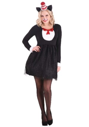 Cat In The Hat Womens Costume