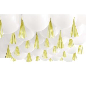 Gold Confetti Celebrate Balloon Ceiling Kit 30 Pcs