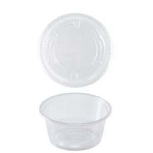 2oz Clear Cup/Lid Combo 150CT
