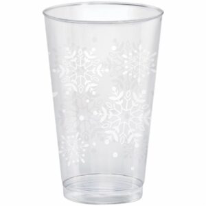 26ct 16oz Snowflake Printed Tumbler