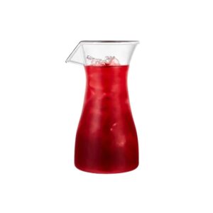 12oz Clear Carafe/Lid Acrylic