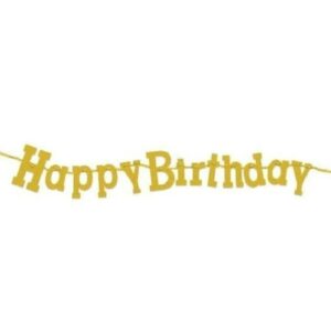11" Sparkle Birthday Banner