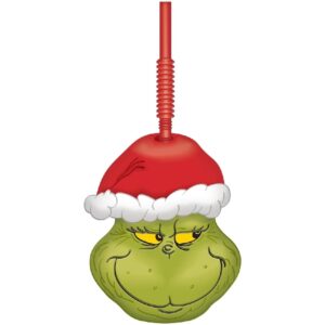 12oz Sippy Cup Grinch