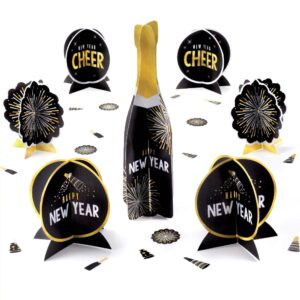 Black/Silver/Gold Table Deco Kit