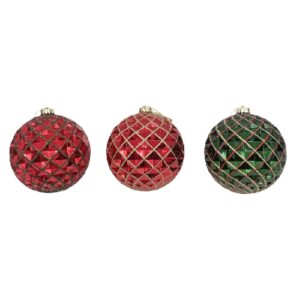 150mm Faceted Ball Ornament