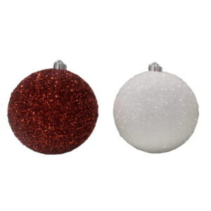 150mm Glitter Ball Ornament